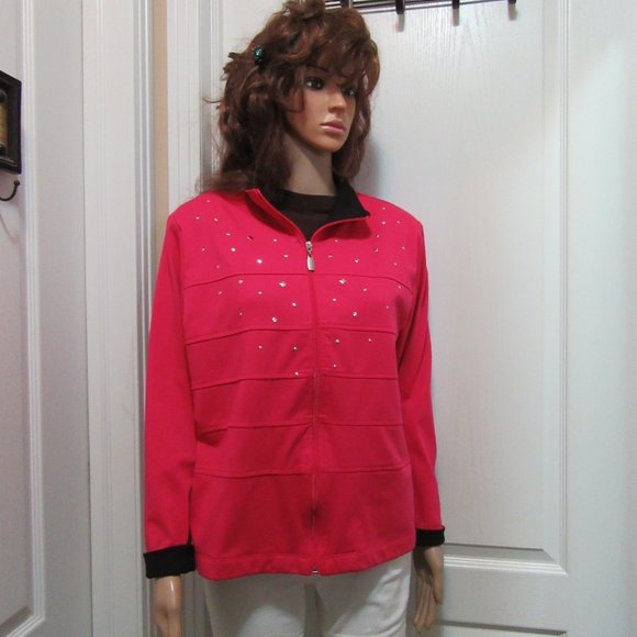 Ladies Medium Petite - Alia- Zip Up- As is 5 for $20.00 - Picture 1 of 10